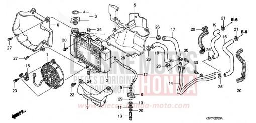RADIATEUR SH1256 de 2006